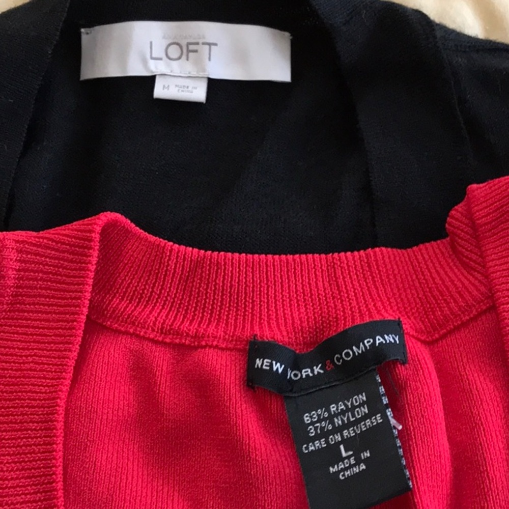 Four button front sweaters. - Picture 7 of 7